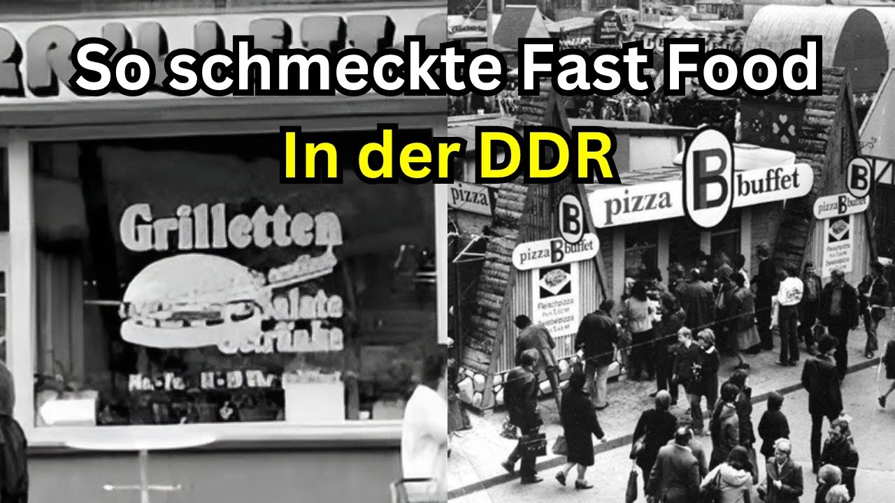 15 DDR Fast Food Klassiker, die wir heute heimlich vermissen