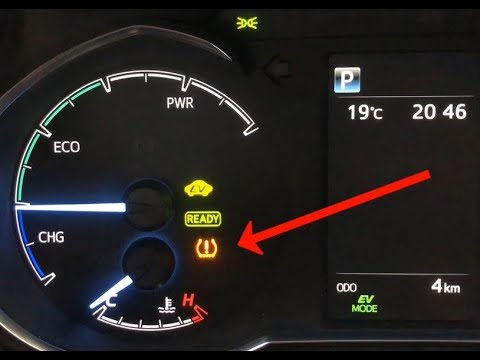 How To Reset Low Tire Pressure Switch Toyota TPMS | Doovi