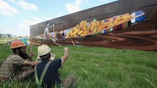Kobra estabelece novo recorde com maior mural do mundo em São Paulo