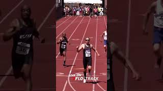 HE IS A MACHINE 🏆🦿75-year-old+ Michael Kish runs a 13.27 100m (+3.2 m/s) to win the 75+ Masters 100