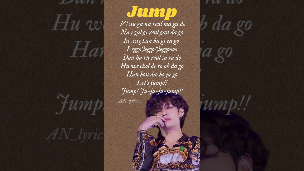 "Jump"-BTS lyrics|#lyrics #bts #jump #kimtaehyung |AN_lyrics.__