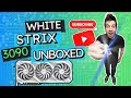 WHITE STRIX RTX 3090 Unboxing: Unexpected 💎BLINGED OUT💎 surprise in the box!