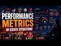 Evaluating Performance Metrics in Crisis Situations (10 Minutes)