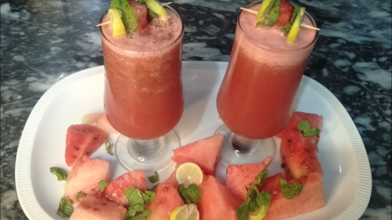Watermelon lemonade recipe Urdu \ Hindi YouTube