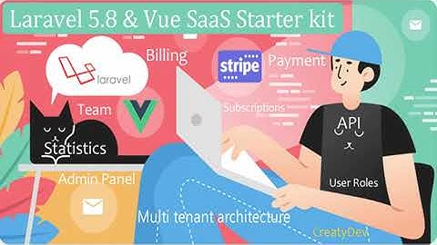 SaaSWeb, Laravel 5.8 & vue SaaS Starter kit | Codecanyon Scripts and Snippets