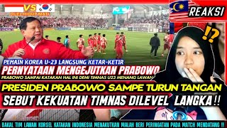 GEMPARKAN ASIA ❗Pernyataan Mengejutkan PRABOWO Jelang Timnas Indonesia U23 Vs Korea Di 8 Besar 🏆🇮🇩🇰🇷