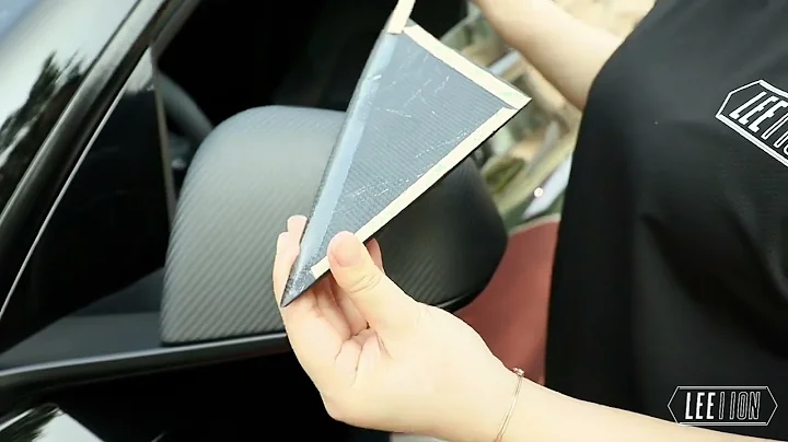 Dry Carbon Side Mirror Triangle Trims Wind Deflector Anti-Wind Buffeting Kit for Model 3