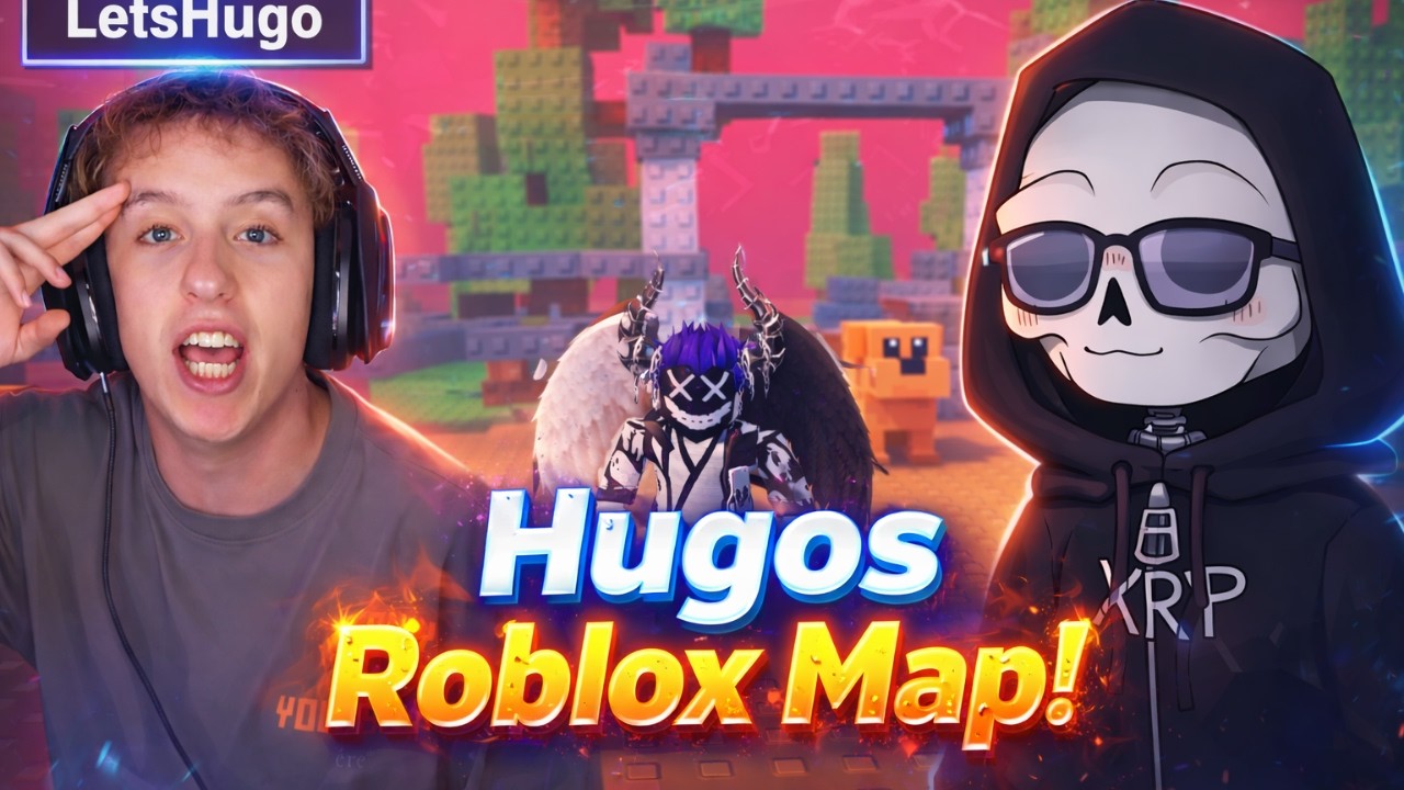ICH teste die NEUE MAP von @LetsHugo in ROBLOX! 😱😍