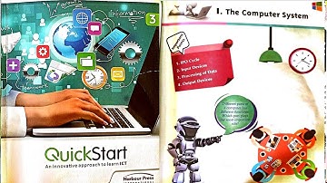 Quick Start Computer Class-3 Chapter-1 The Computer System(Solved exercise with Q/Ans)
