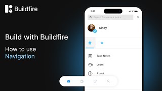 Build with Buildfire | How to use Navigation