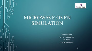 Microwave Oven Project Presentation | Internship | Emertxe