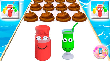 Alphabet Run, ASMR, Satisfying Mobile GamePlay, Sandwich Runner, Walkthrough 99 level