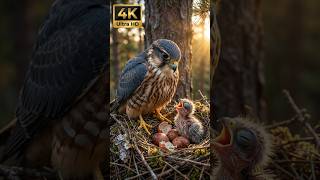 INCREDIBLE Merlin Bird Nest Building to Hatching! 🐣🦅