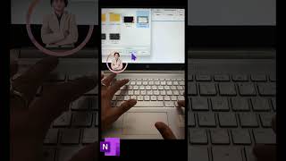 How to add video file in Microsoft OneNote? #shorts