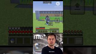 I am Elon Musk 😁 ❤️#minecraft #like #subscribe #gaming