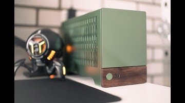 Timelapse Fractal Design Terra build. RTX 4070 + 7800X3D + 32GB DDR5 + 4TB