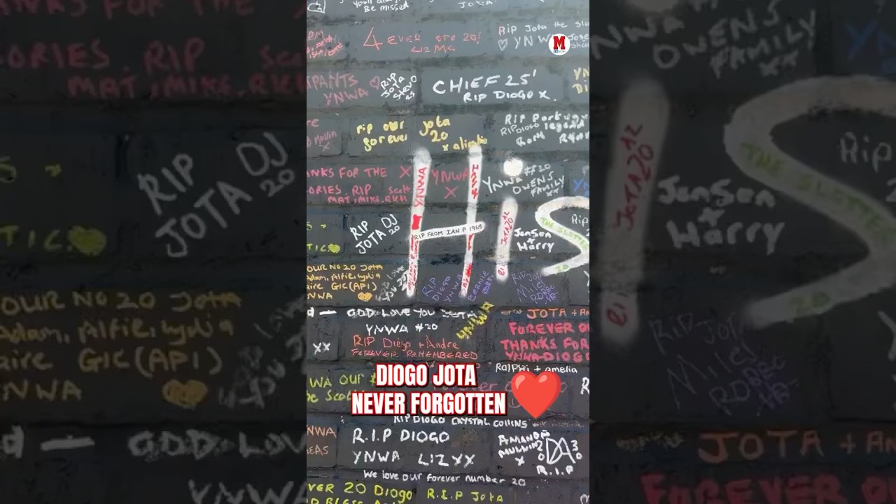 The memory of Jota lives on, both on and off the field ❤️⚽️