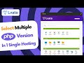 Multiple Php Versions at sPanel (Stack Panel) - Lvato Hosting