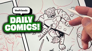 Tremendous Tiger Wrecks Your 5 Year Plan in today's Daily Comic Show