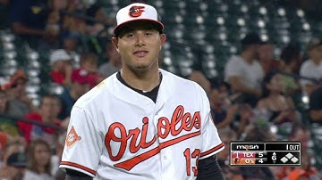 TEX@BAL: Machado fields ricochet off Castro