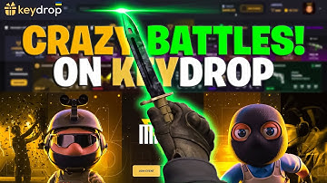 CRAZY BATTLES ON KEYDROP INSANE PROFIT!