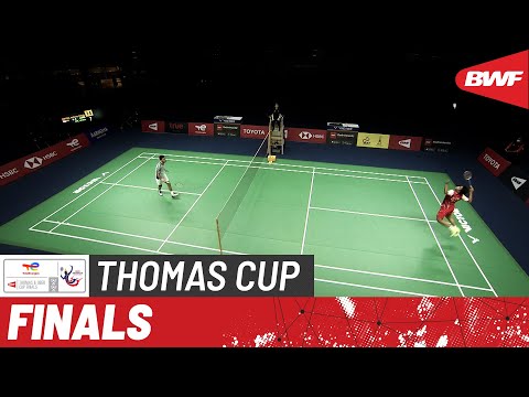 BWF Thomas Cup Finals 2022 | Indonesia vs. India | Finals