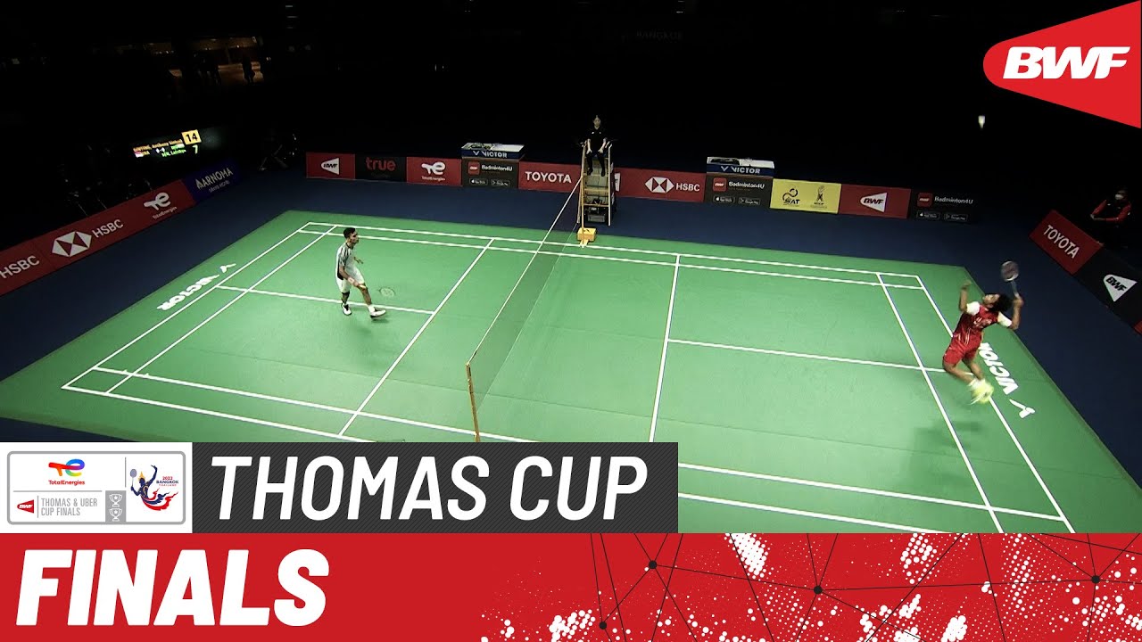 BWF Thomas Cup Finals 2022 Indonesia vs