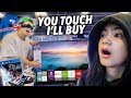 Buying EVERYTHING My Brother Touches Blindfolded!! | Ranz and Niana