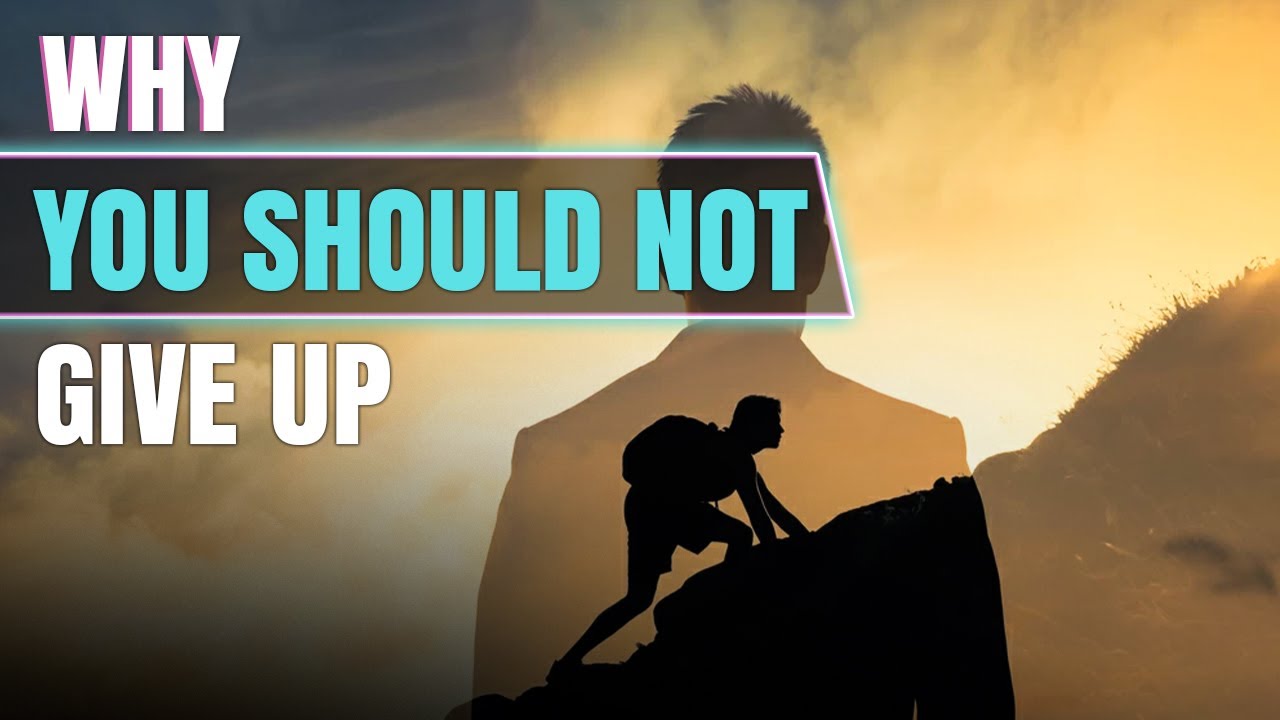 Why you should not give up- Tips to overcome depression - YouTube