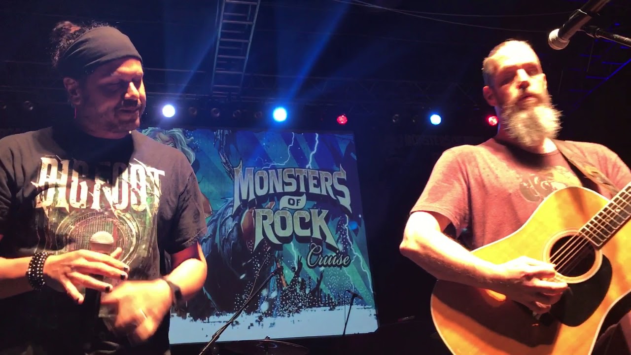 Jason Bieler with Jeff Scott Soto-love is on the way live from monsters of rock 2018 pre party