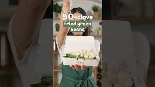50 Garlic Clove Chinese Fried Green Beans