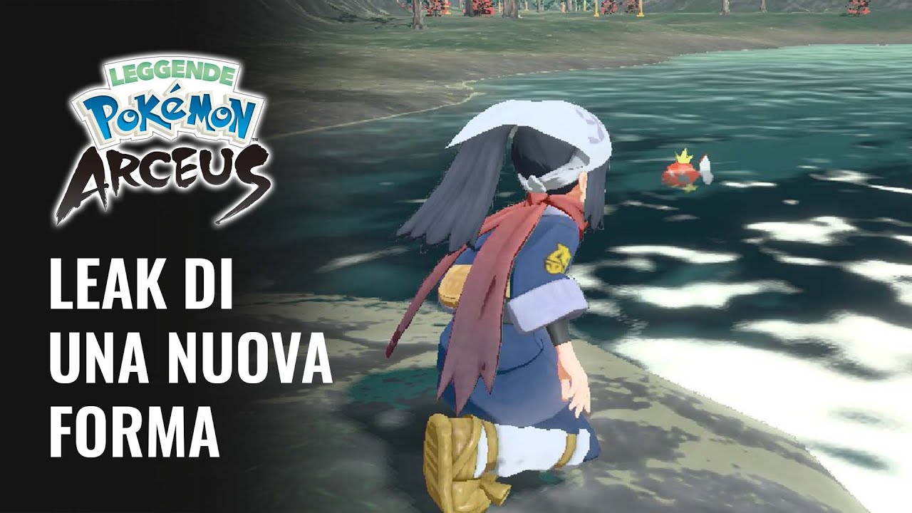 LEAK di una NUOVA FORMA Pokémon (NON Hisui) in Leggende Pokémon: Arceus?