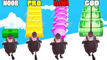 NOOB vs PRO vs HACKER vs GOD in Atm Rush