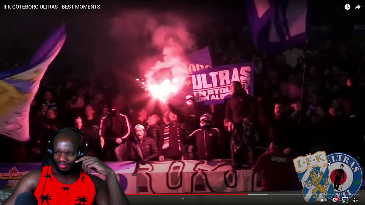AMERICAN REACTS TO IFK GÖTEBORG ULTRAS - BEST MOMENTS