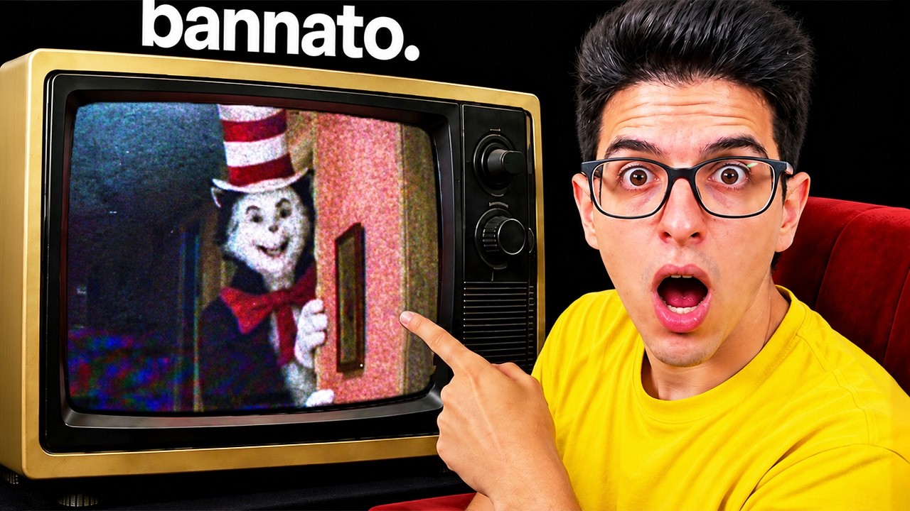 Ho guardato L'EPISODIO BANNATO del GATTO COL CAPPELLO...