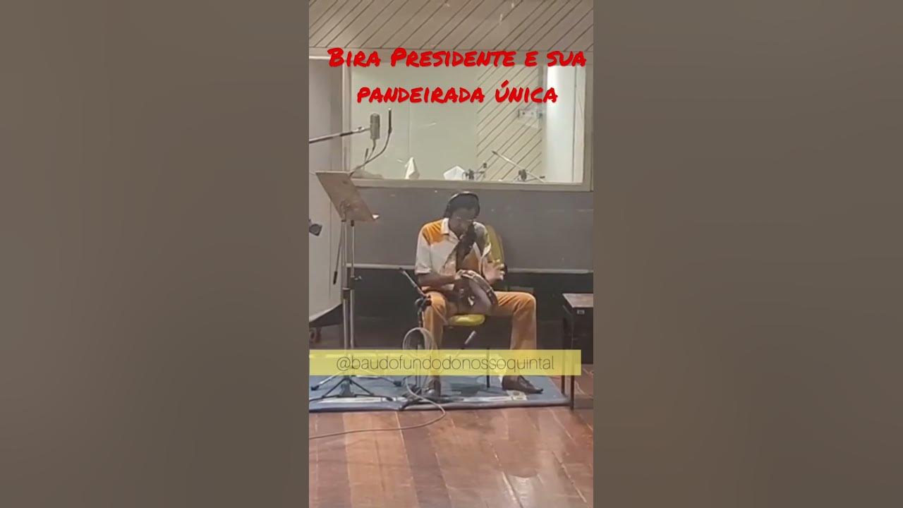 Bira Presidente gravação CD 45 anos Grupo Fundo de Quintal