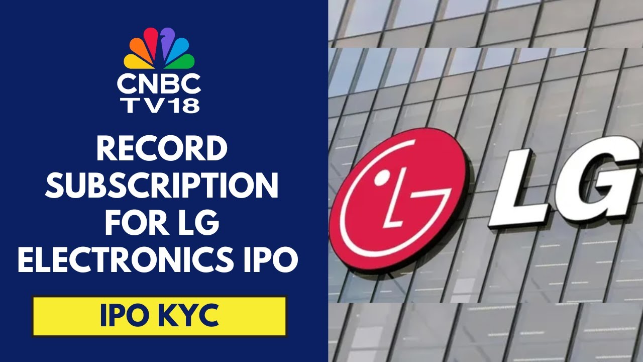 LG Electronics Becomes The First Indian IPO To Cross Bids Worth Over ₹4 Lakh Cr; To List On OCT 14