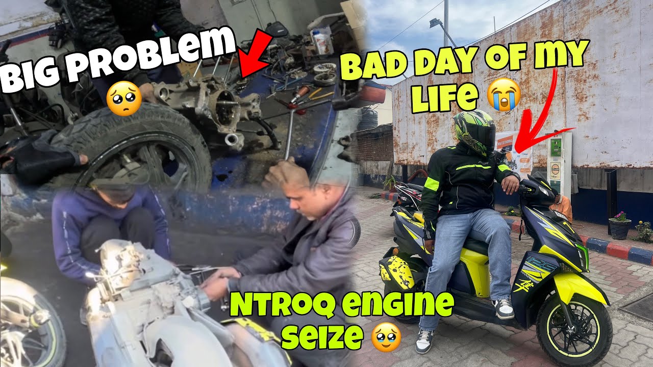 TVS Ntorq 125 Xt engine noise Problem 😰 || Crank sound  😭 || Mota Kharcha 😱