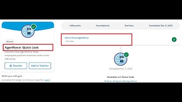 Agentforce: Quick Look | Salesforce Trailhead