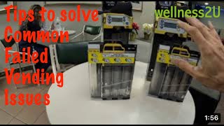 How to fix vending machine not taking bills | Coin mechanism? bill acceptor? Process of elimination