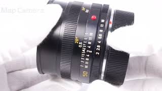 ライカ　ズミクロンR50mmF2 Leica (ライカ) ズミクロン R50mm F2 フード組込 (R-Only) 良品