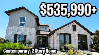 Inside a Gorgeous Contemporary 2 story home in New Braunfels Tx I 4B 3 5 BA 3199 SF