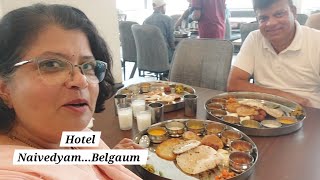 Hotel Naivedyam...belgaum...a Pure Vegetarian Restaurant Which Serves Only Thalis....