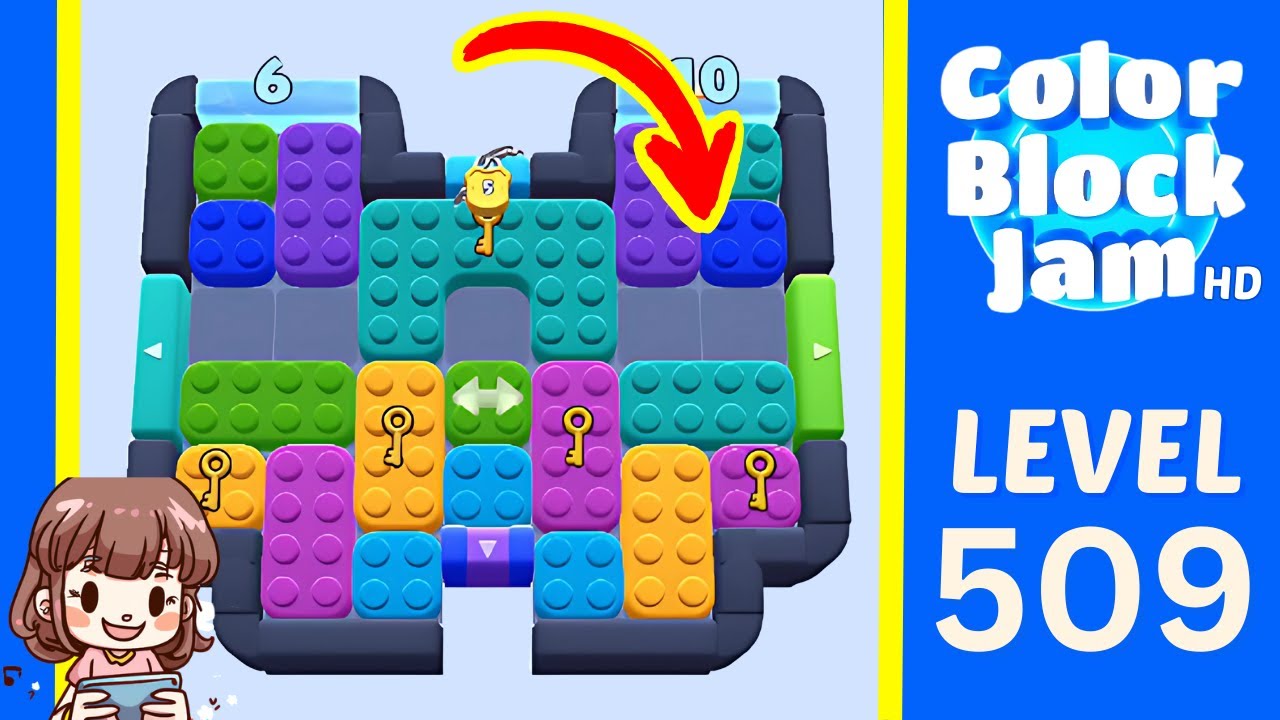 Color Block Jam Level 509 Solution Walkthrough - YouTube