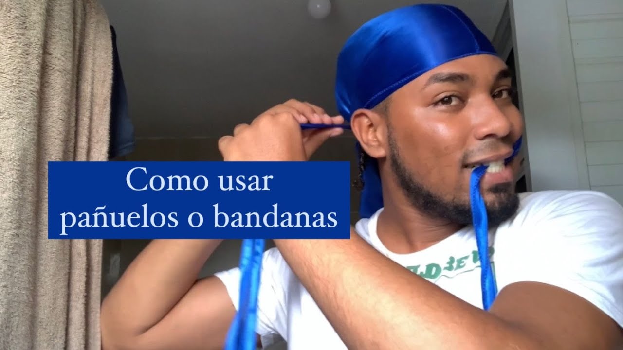 Estrella dar a entender Prohibición Bandanas o pañuelos para hombres | Brayan Nicolas - YouTube