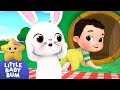 Hop Little Bunnies ⭐ Baby Max&#39; Play Time! LittleBabyBum - Nursery Rhymes for Babies | LBB