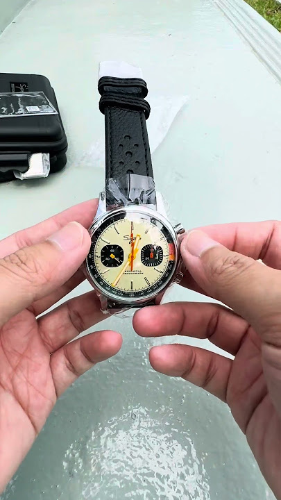 Sugess Pilot ST19 Chronograph Watch Unboxing