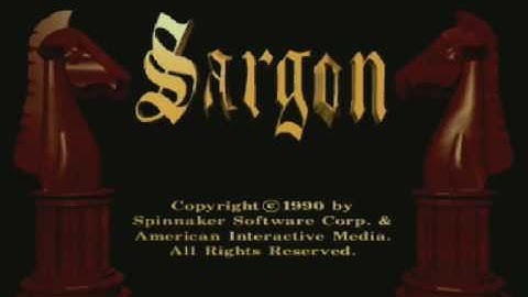 Sargon Chess USA VIDEO FOR PHILIPS CDI FROM http craig anderson themes weebly com