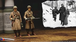 How to Paint US WWII Winter Uniforms | 1/35 Scale Figure Tutorial