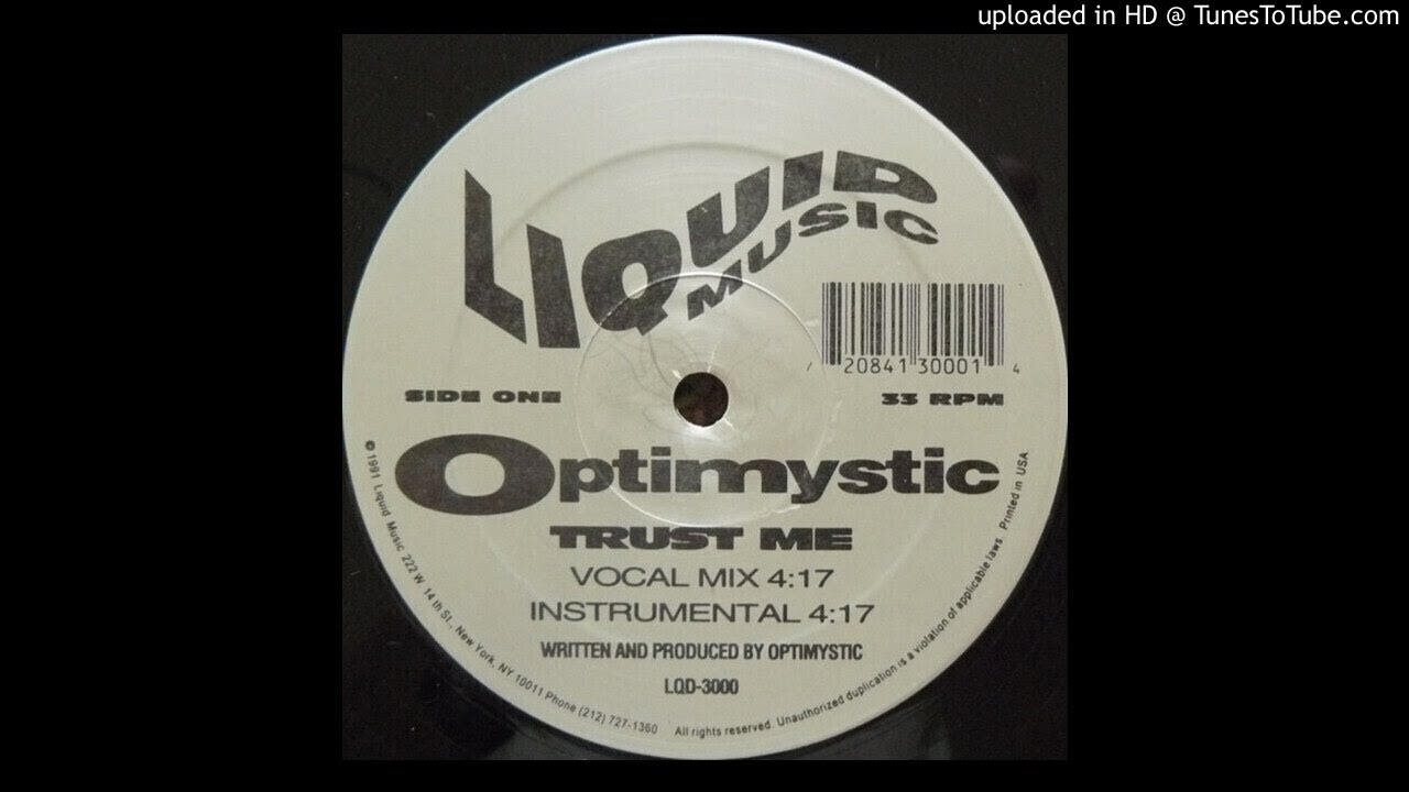 Optimystic - Trust Me (Vocal Mix) (US, 1991)